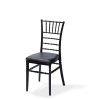 stoel-50410bl-weddingchair-tiffany-zwart-kussen