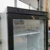 Glasdeurkoelkast glasdeurkoeling groot 368 liter inhoud met ledverlichting wit nieuw.