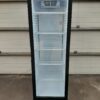 Glasdeurkoelkast glasdeurkoeling groot 368 liter inhoud met ledverlichting wit nieuw.