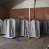 Plaskruis / Plaszuil mobiel Urinoir met hijsoog en 4 staanplaatsen