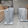 Plaskruis / Plaszuil mobiel Urinoir met hijsoog en 4 staanplaatsen
