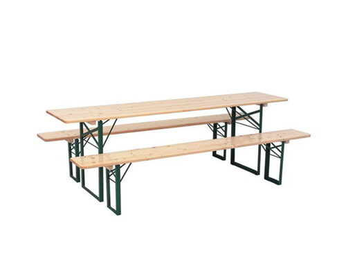Bankenset / bierbanken set 1 tafel met 2 banken bierbrouwers kwaliteit