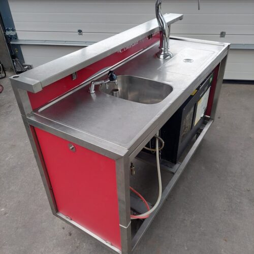 30 Klapstoelen gestoffeerd met transportkar / trolley