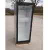 Glasdeurkoelkast glasdeurkoeling groot 368 liter inhoud met ledverlichting wit nieuw.