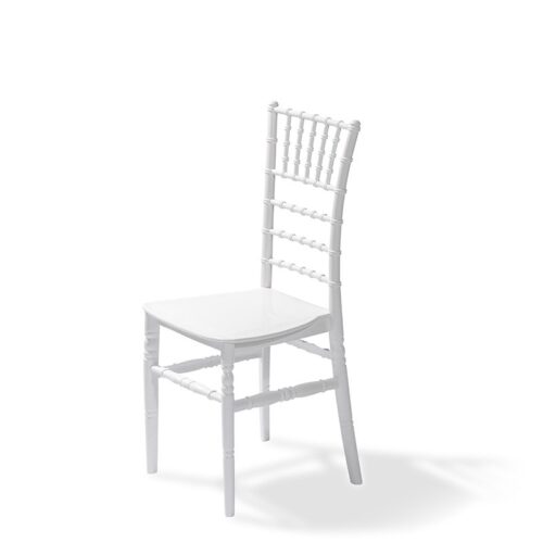 Kunststof trouwstoel / wedding chair stapelbaar