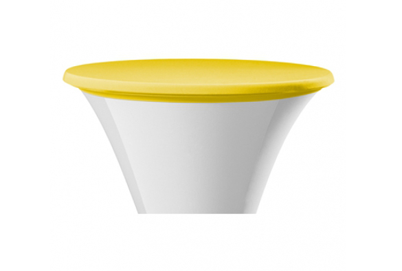 topcover-geel Statafelhoes stretch