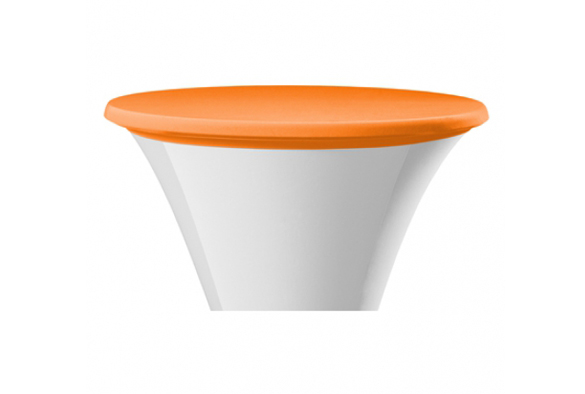 topcover-oranje Statafelhoes stretch